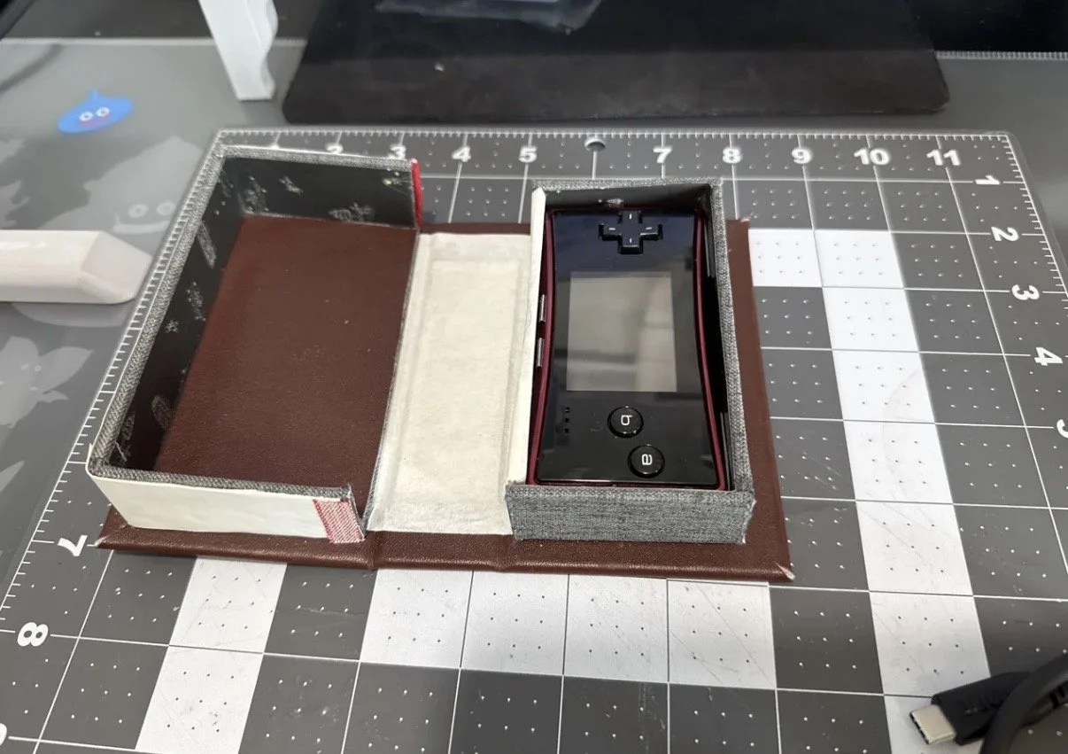 Gameboy Micro Book Case