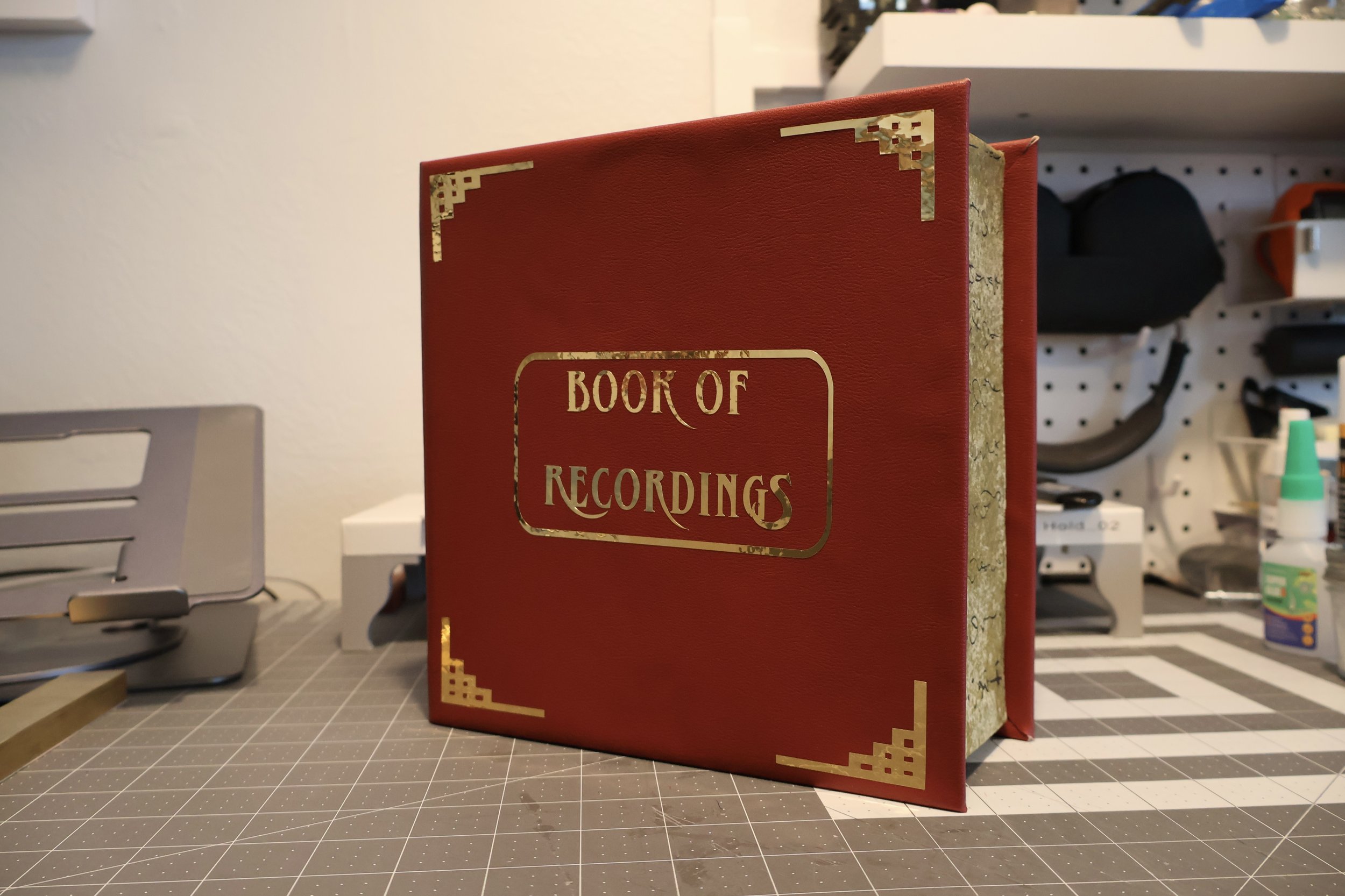 Book of Recording Storage Box