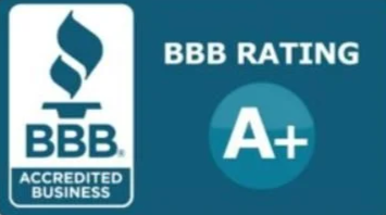 BBB Accreditation logo, BBB Rating A+