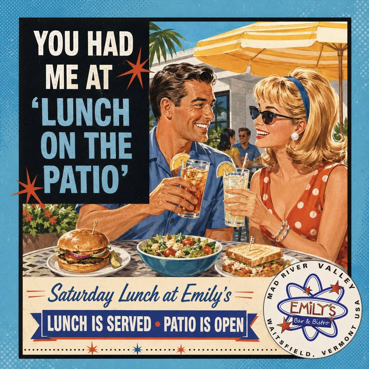 Doors open at 11:30 am. Kitchen open until 8 pm!