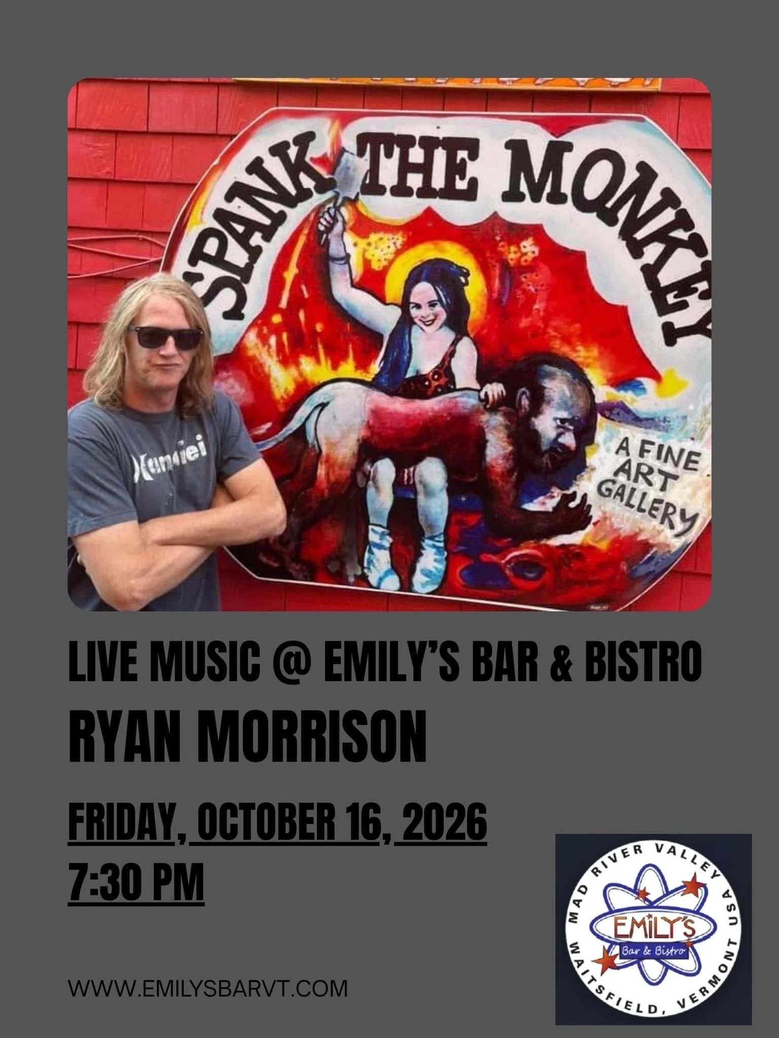 Dinner, drinks and great music! See you tonight!!