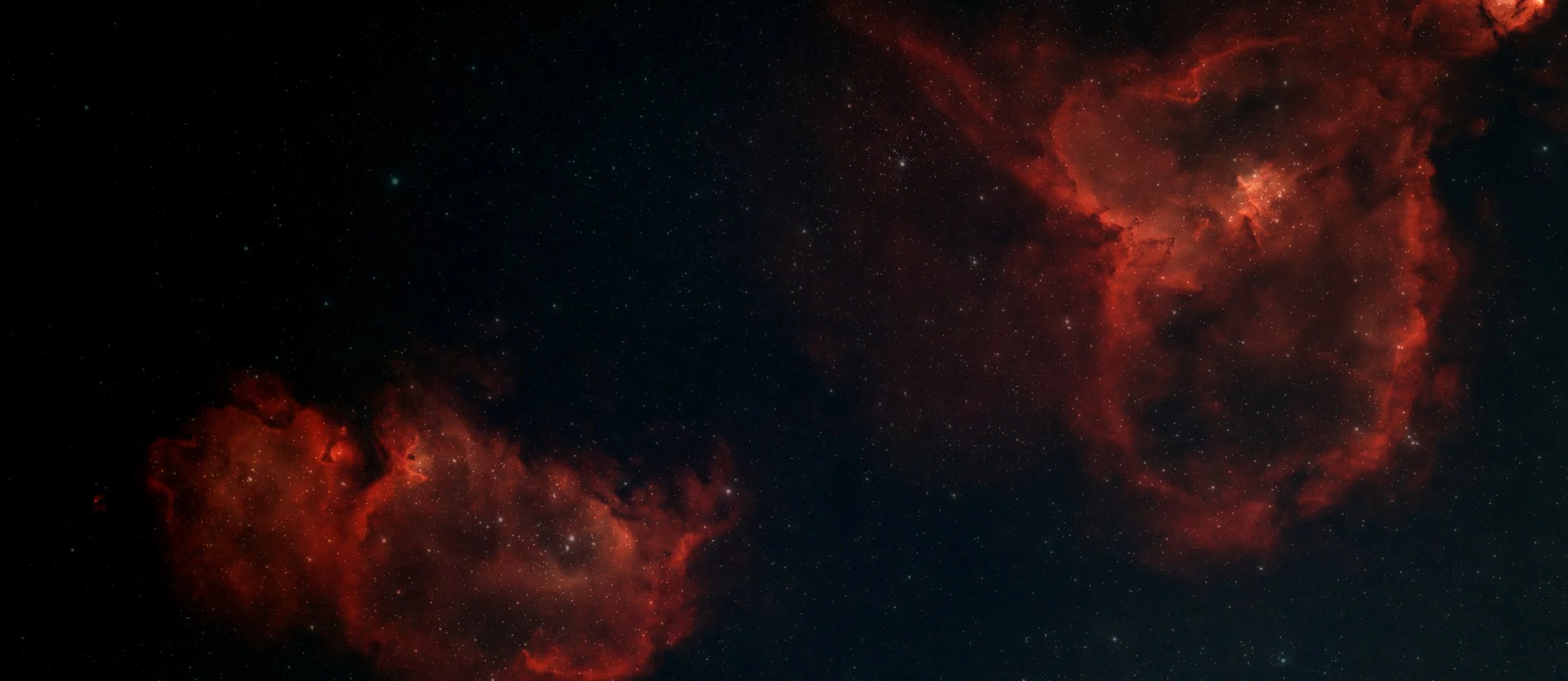 The Heart & Soul Nebula