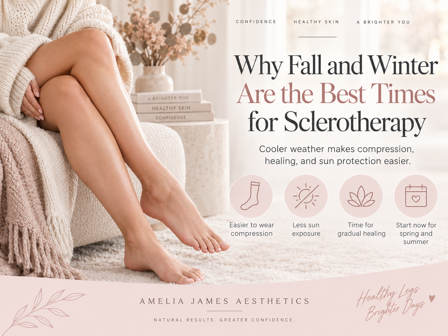 Why Fall and Winter Are the Best Times for Sclerotherapy.
