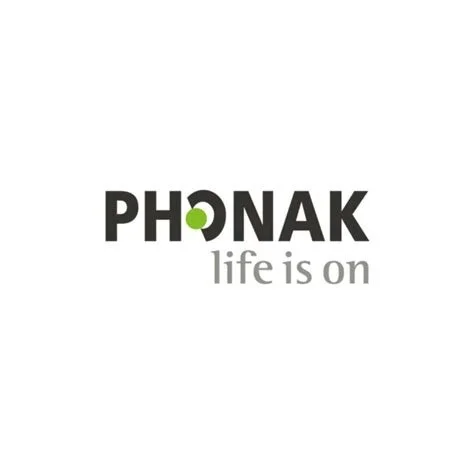 Phonak logo with the text "life is on" underneath