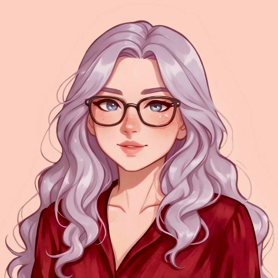 A digital portrait of author Anna Mills