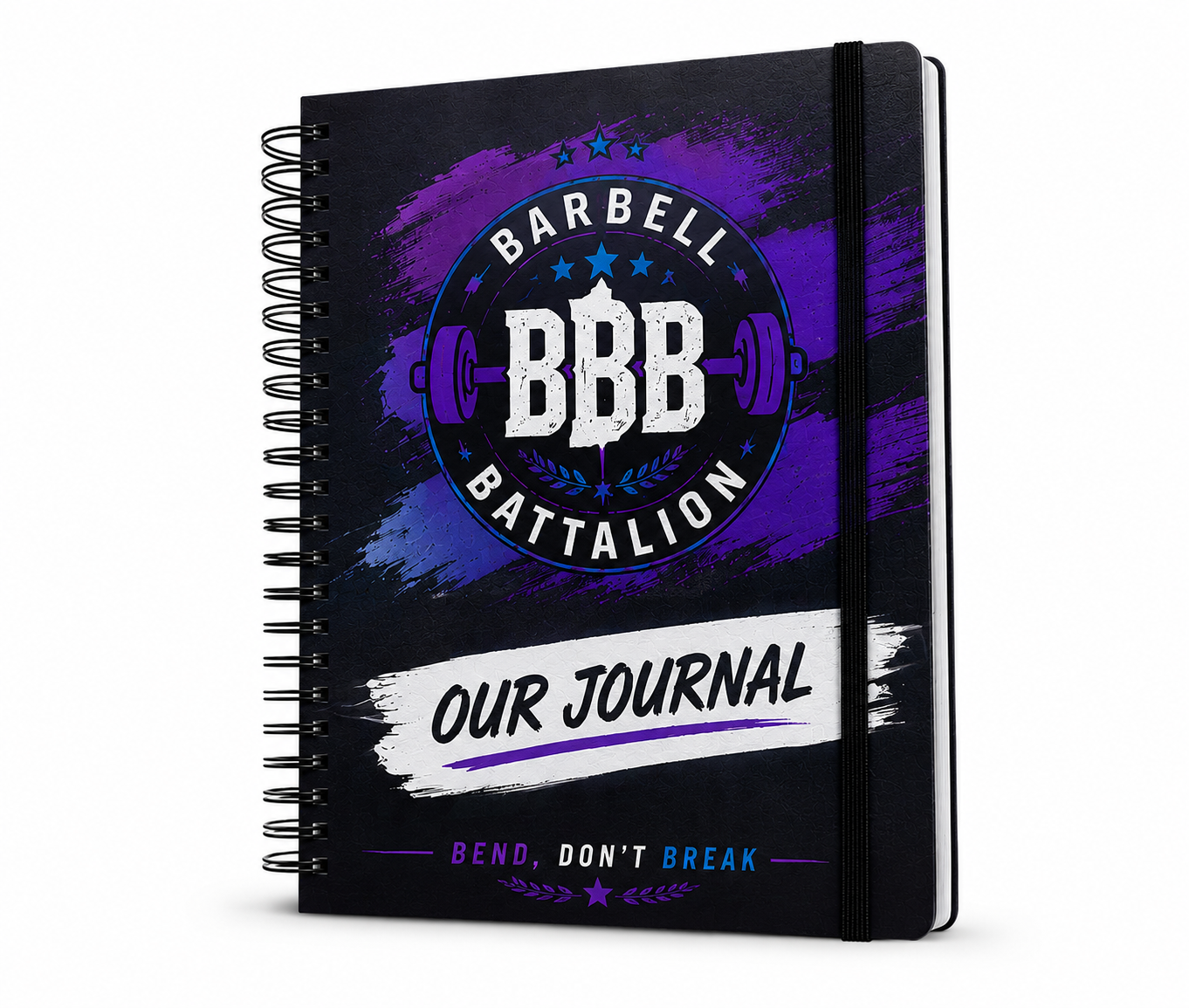 Styled Barbell Battalion Biography Journal