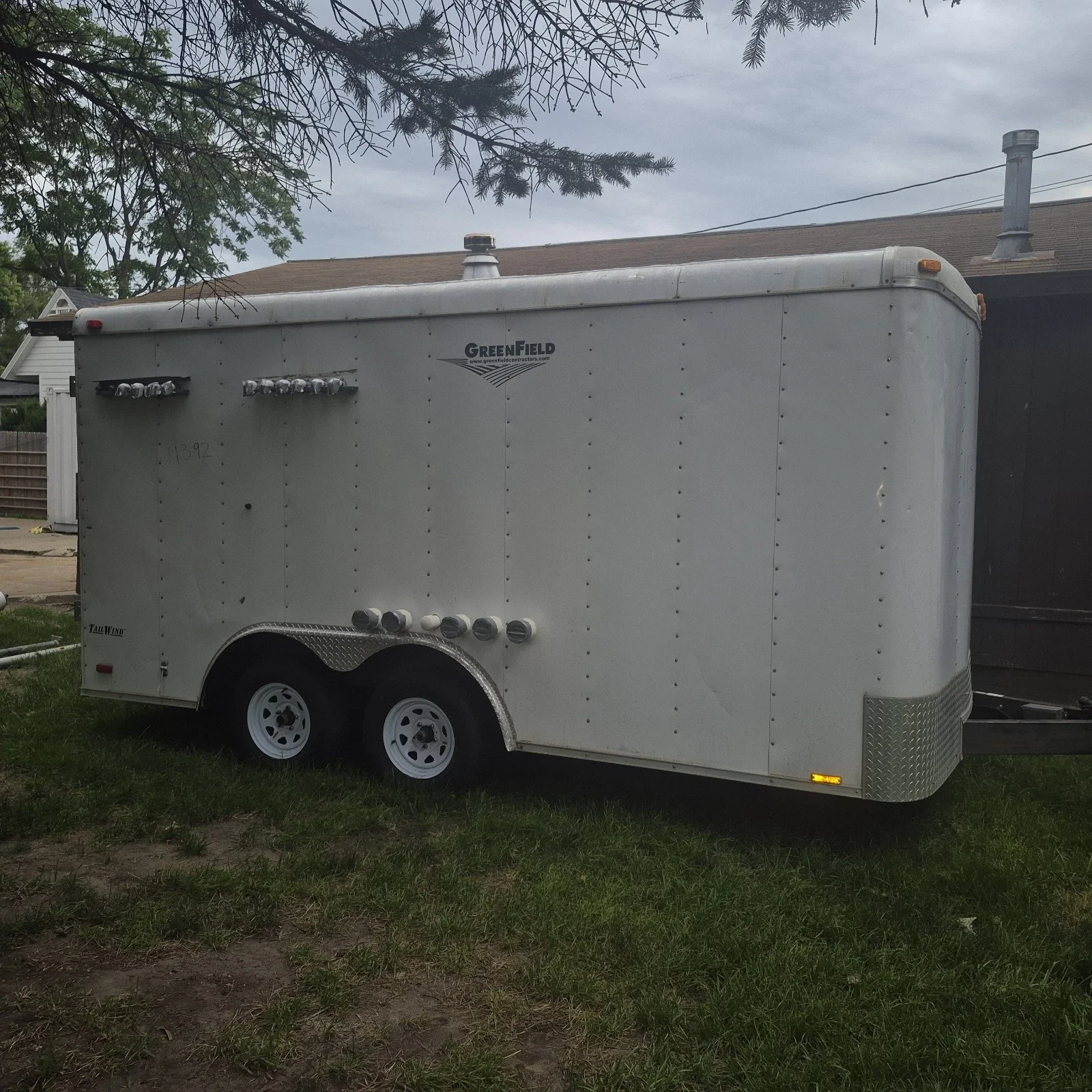 Greenfield Contractors Soil Vapor Extraction SVE Air Sparge Trailer-Mounted Remediation System