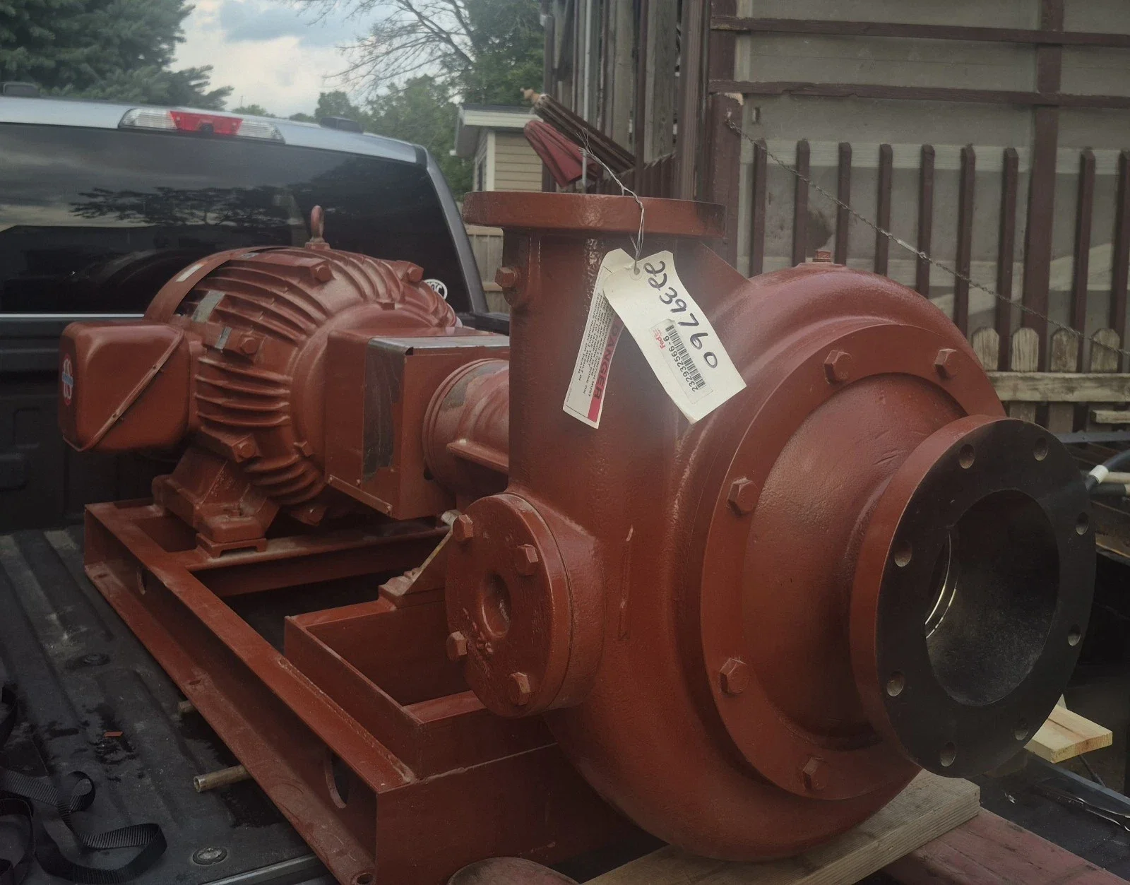 2007 Nidec/U.S. Motors 150 HP Motor with Fairbanks Morse Pentair C5426 Pump
