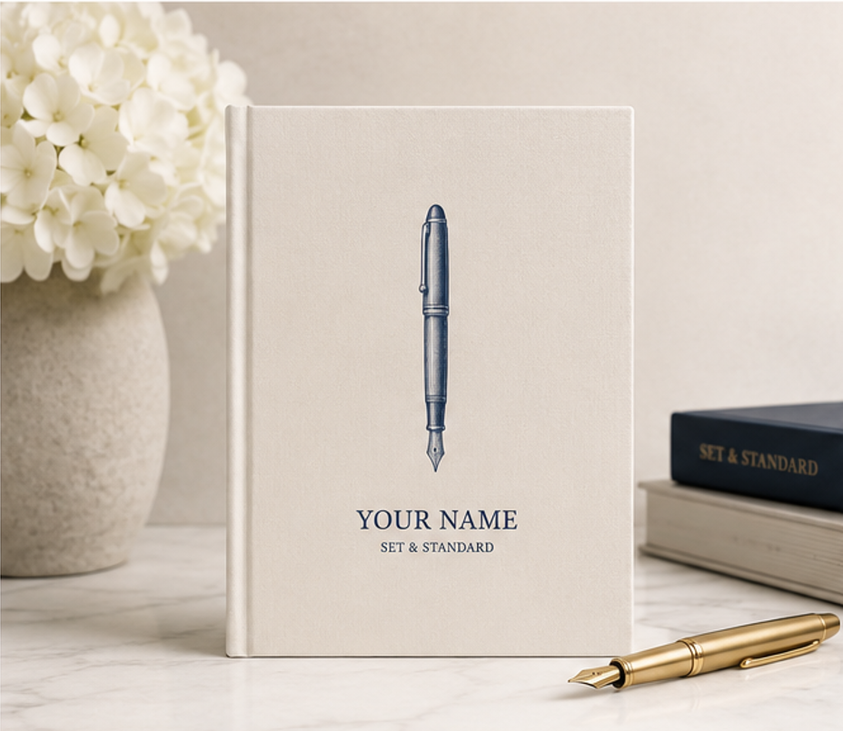 Personalized Fountain Notebook