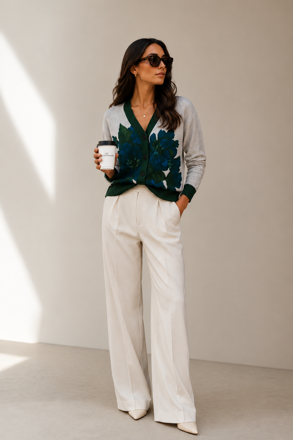 Hydrangea Cardigan