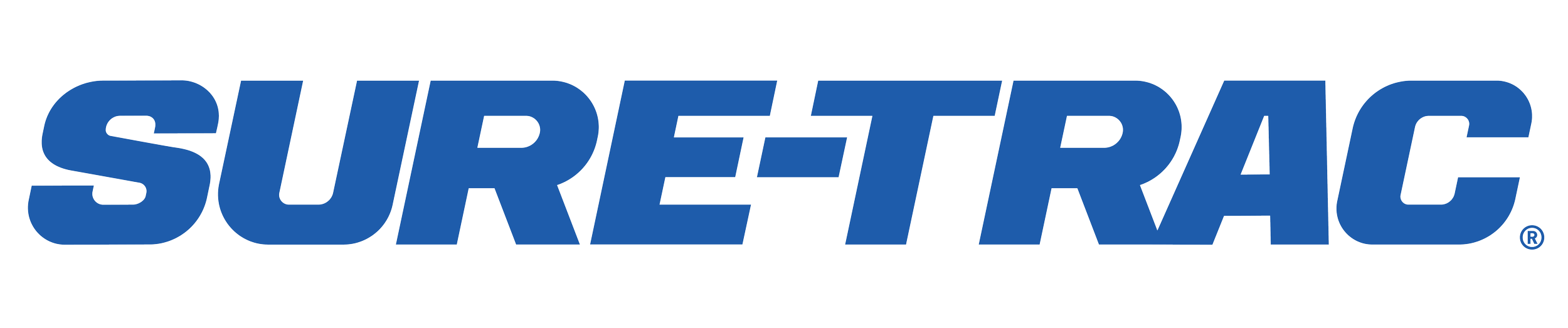 SURETRAC logo in bold blue letters.