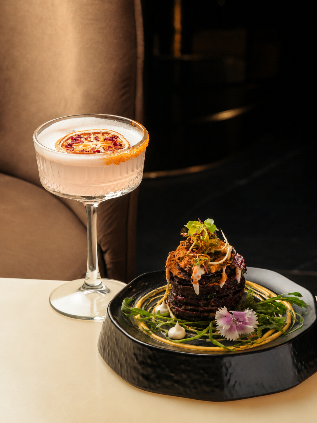 Summer Cocktail Plating Ideas