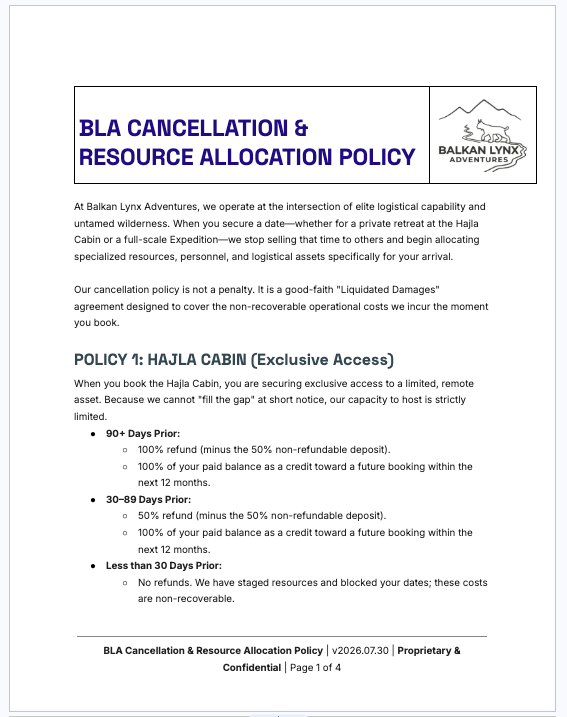 DOWNLOAD FULL CANCELLATION DOSSIER - PDF