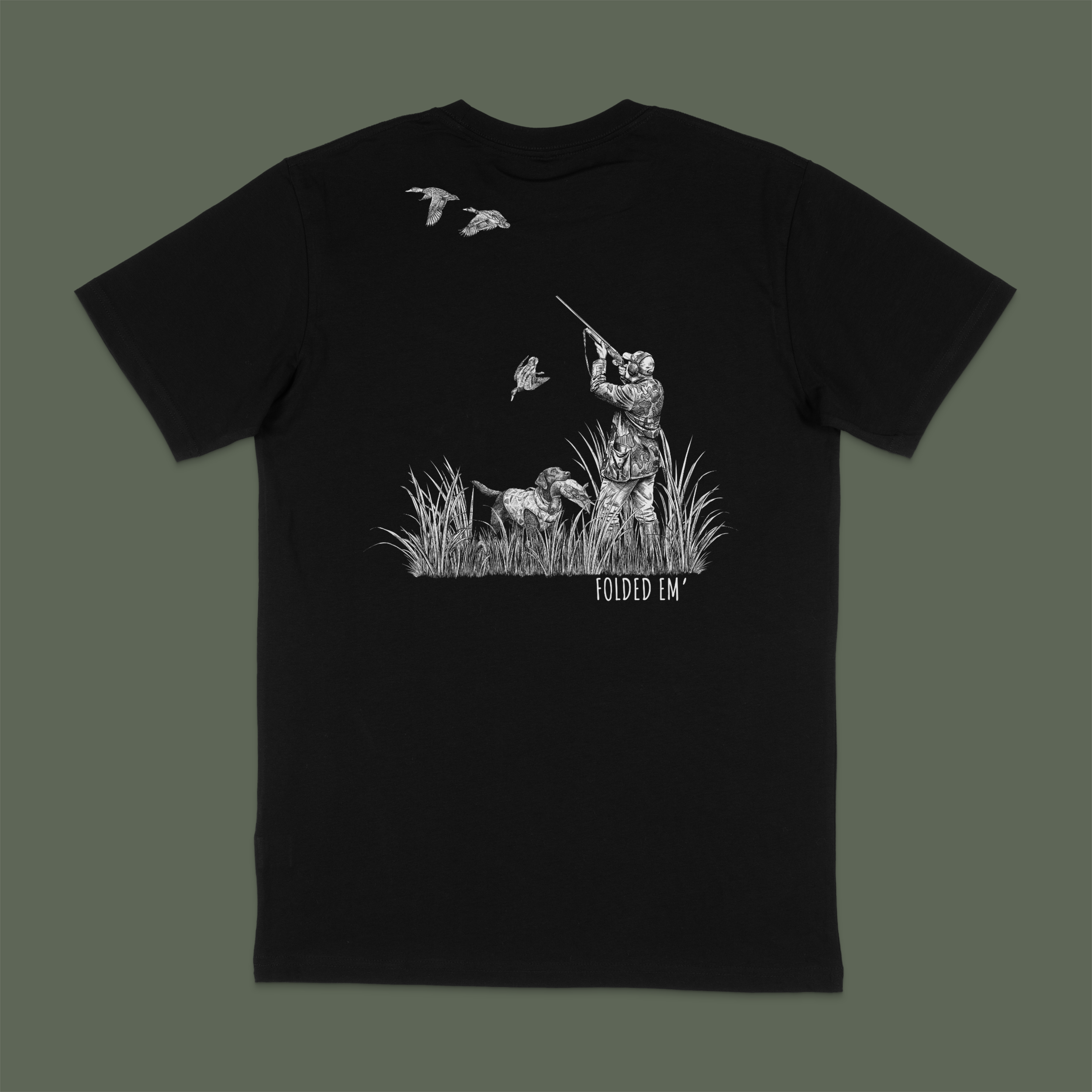 Duck Shooting with the Best Mate - Men's Shirt