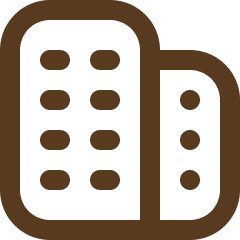Illustration of a landline telephone with a base and handset.