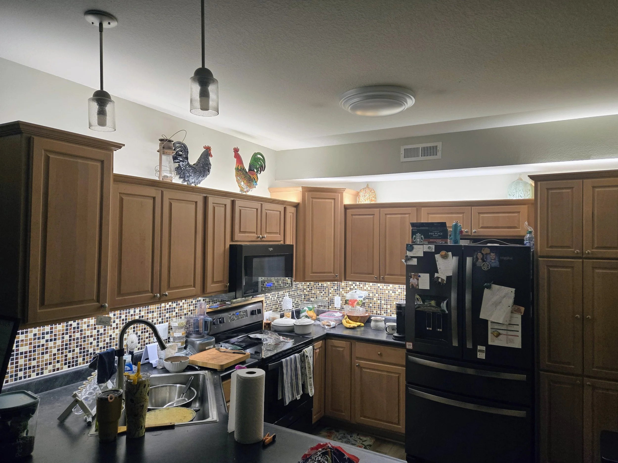 Upper Cabinet Lighting
