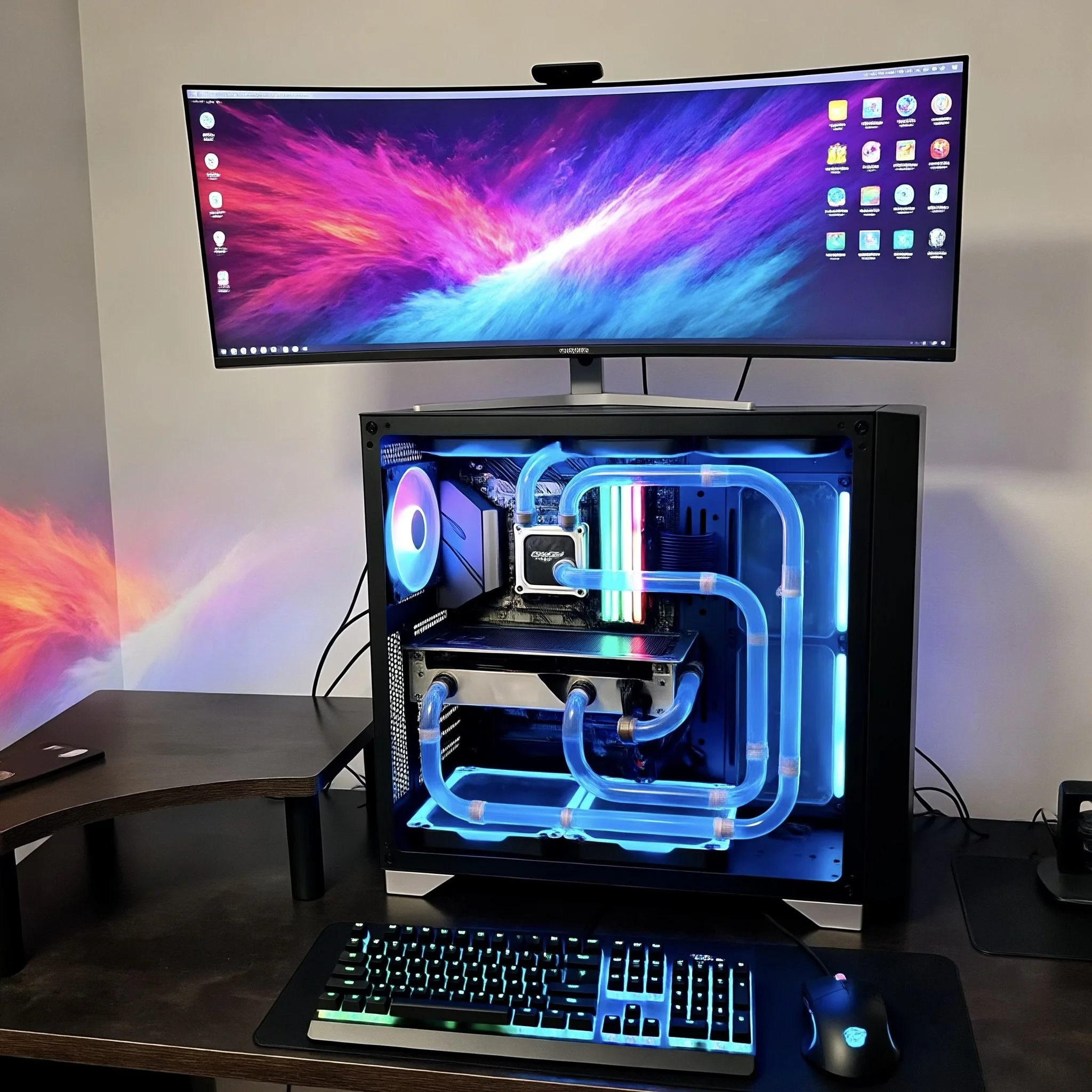 Custom Water Cooled Build - Soft Tube