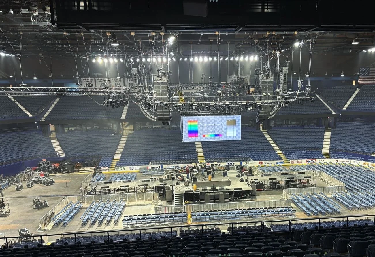 Proud to have played a role in bringing the music from @arrolladoraoficial and @elrecodooficial to life!

@theallstatearena