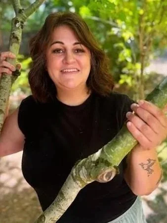 Jinae Nielsen Outdoors in North Portland owner of Rooted Moon Wellness