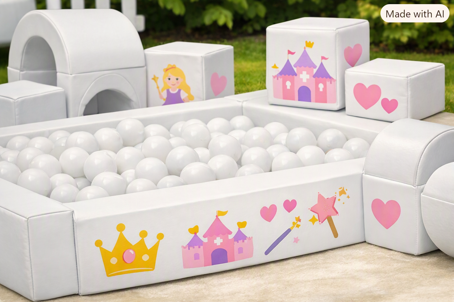 Custom Vinyl Decals for Bouncy Castle, Soft Play and Ball Pit Stickers