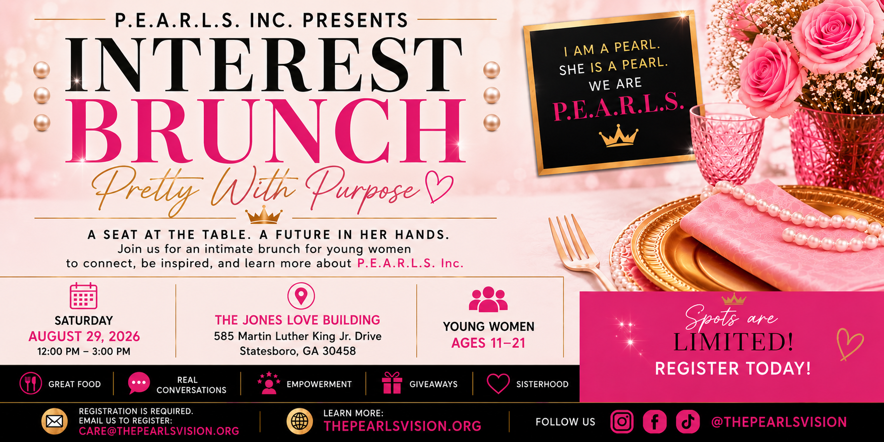 Pretty With Purpose- Interest Brunch