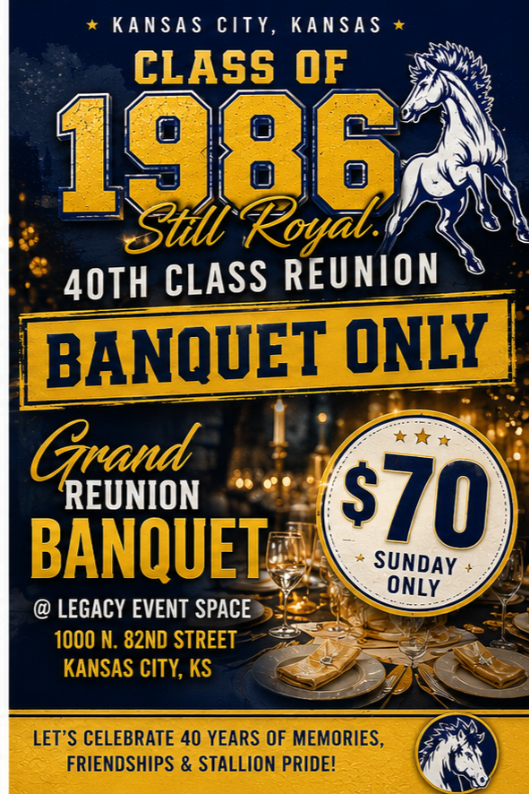 40th Reunion Banquet Only