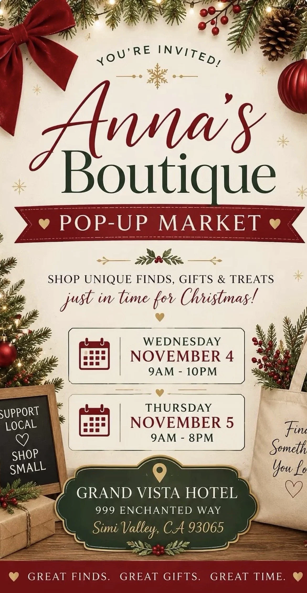 Anna's Christmas Wonderland Boutique