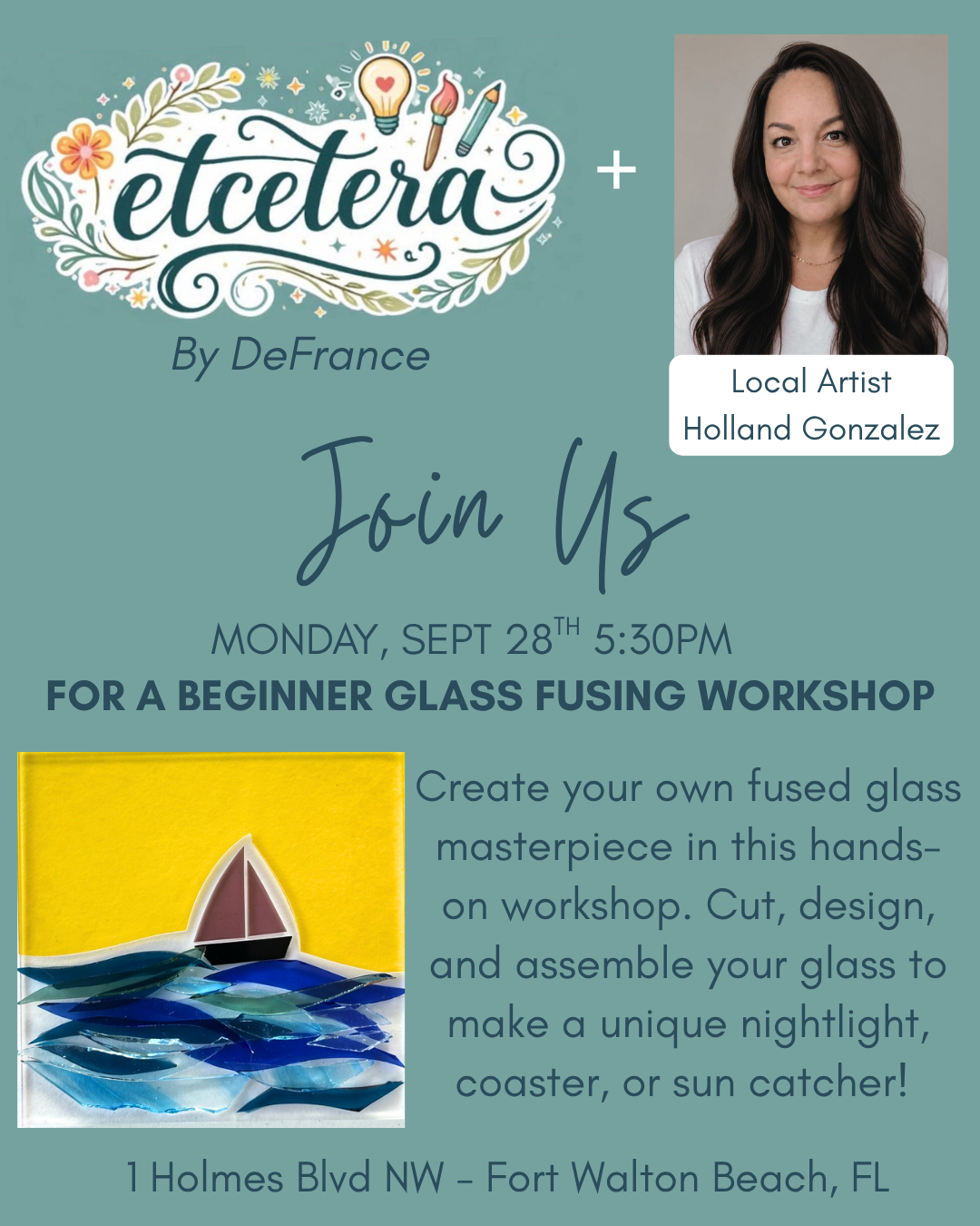 Etcetera by DeFrance Glass Fusing Workshop