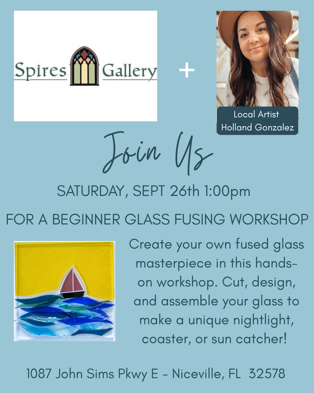 Spires Gallery Glass Fusing Workshop