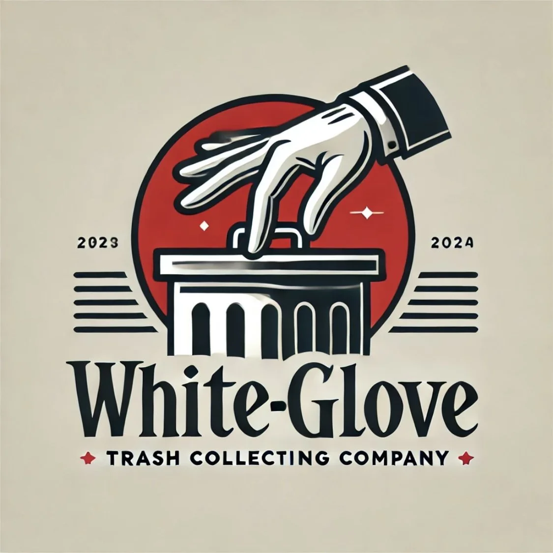 WASTE COLLECTING WHITE-GLOVE  STYLE