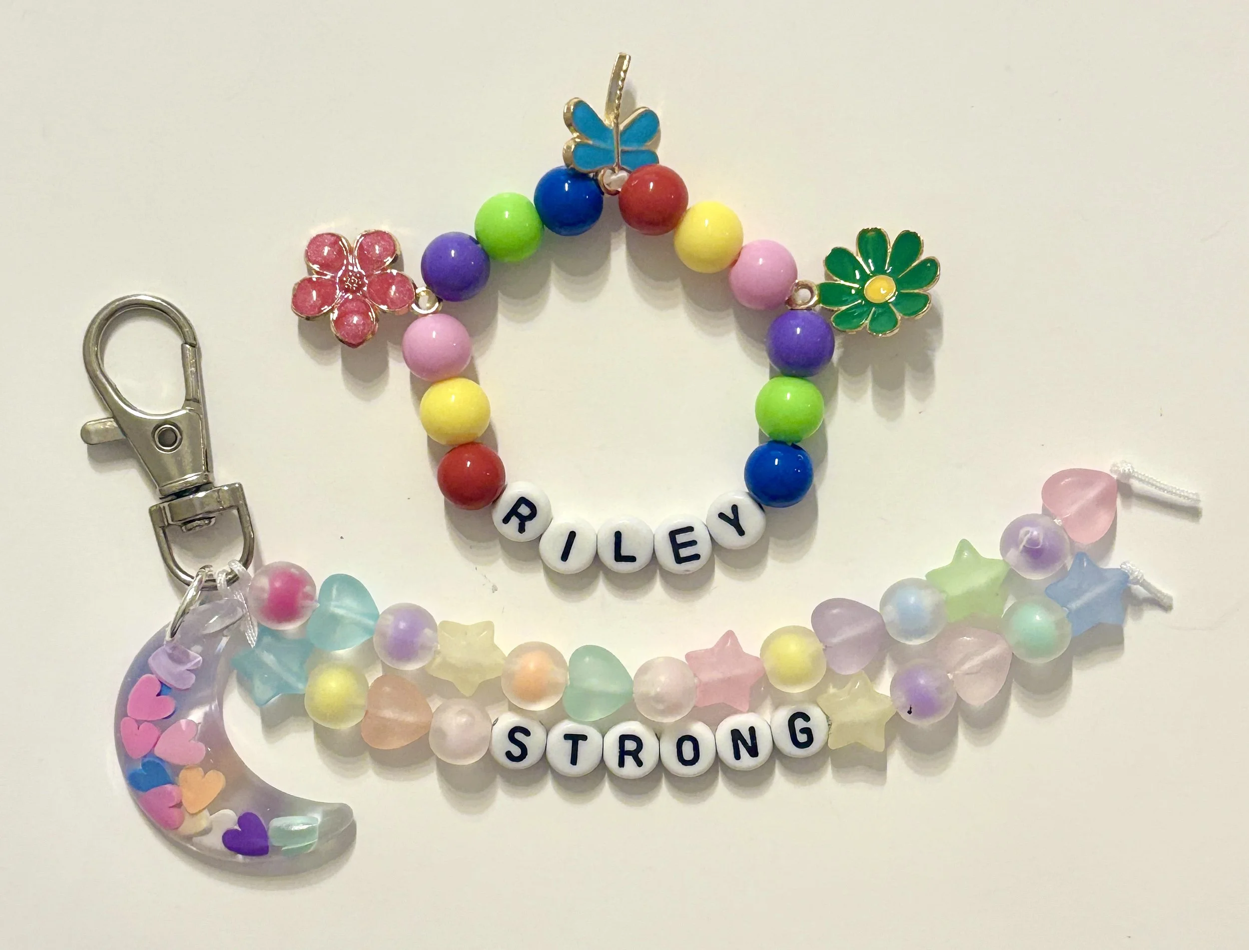 Bright Rainbow + Flowers, Frosted Pastel + Heart Sprinkles