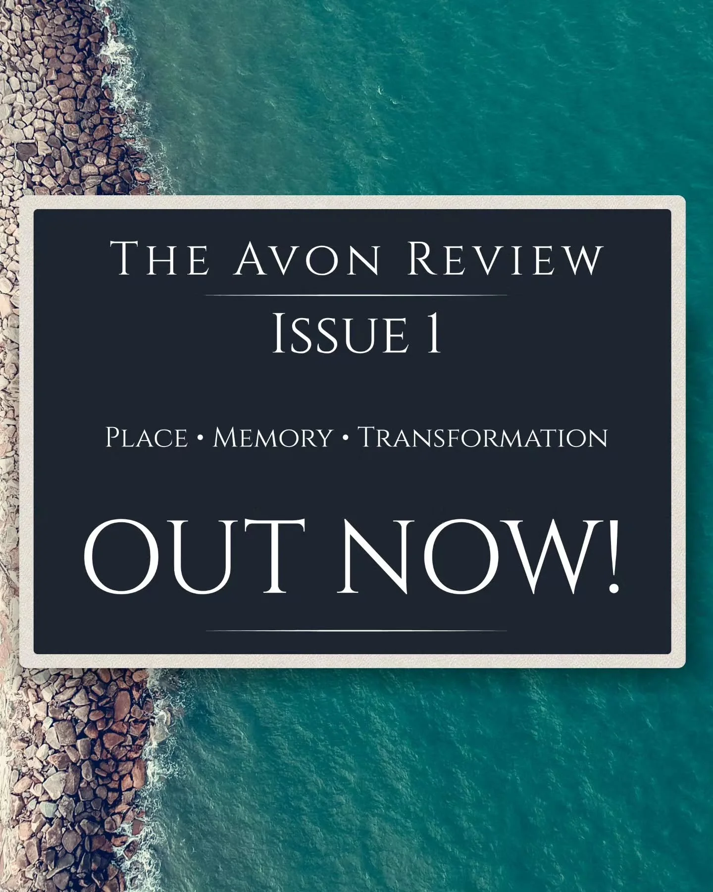 It&rsquo;s here. 🌊

Issue 1 of The Avon Review is officially OUT NOW!

We&rsquo;re incredibly excited to finally share the first issue of a journal built around the places that shape us and the stories we carry with us.

💙Place. Memory. Transformat