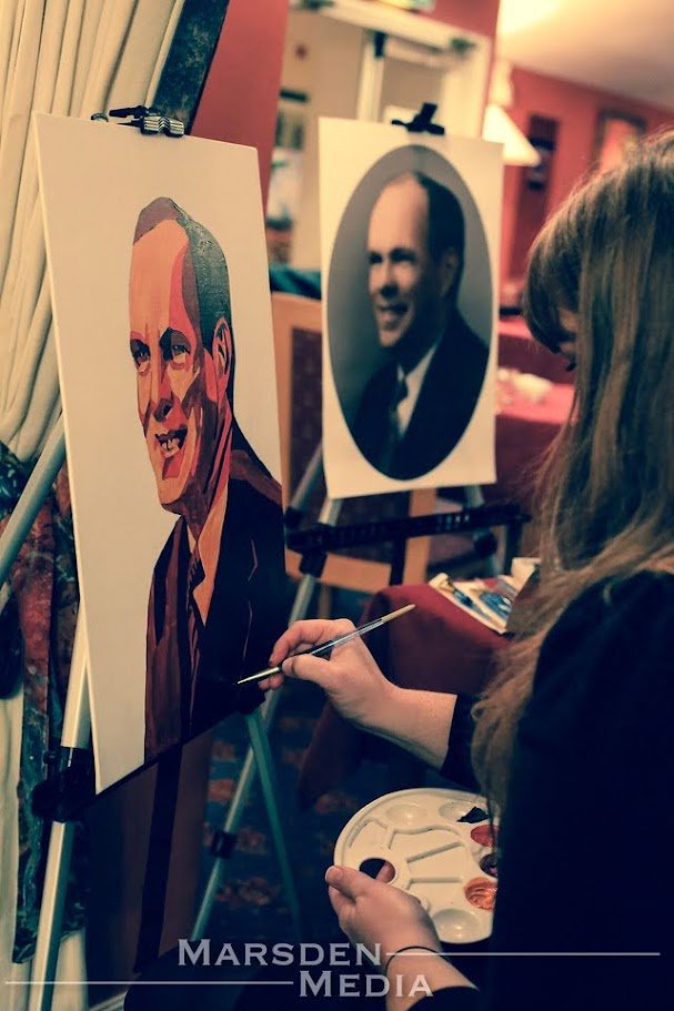 Live Painting in Dingle, Ireland