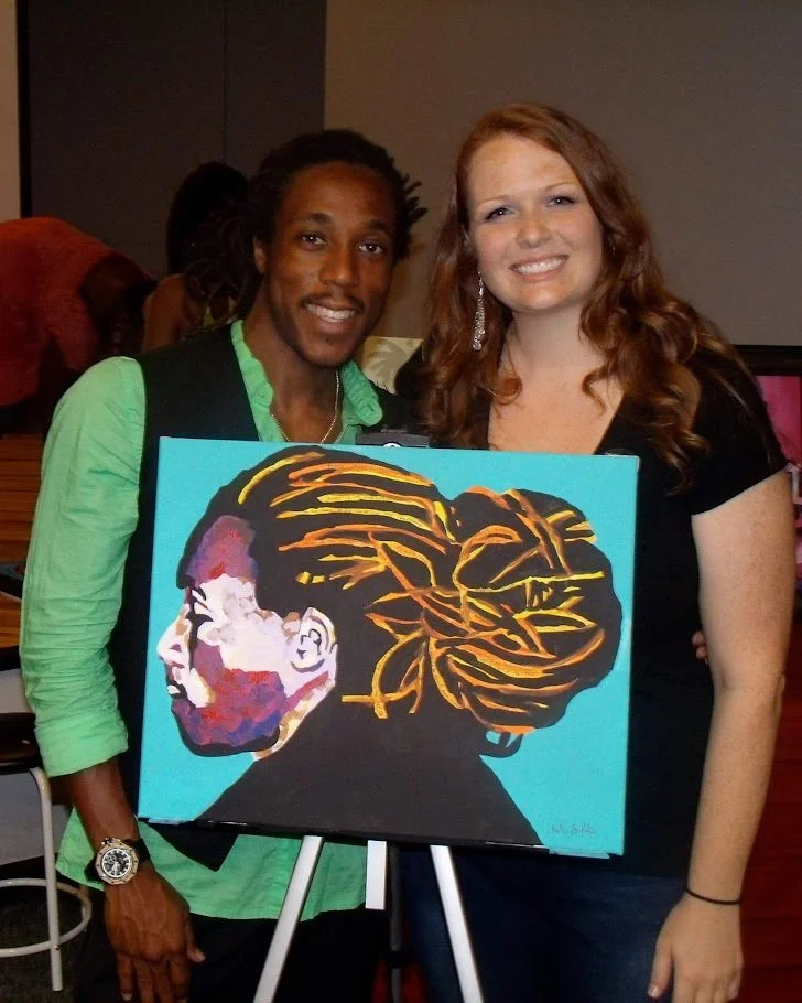 Live Painting, Black Studies Forum, Tampa, FL