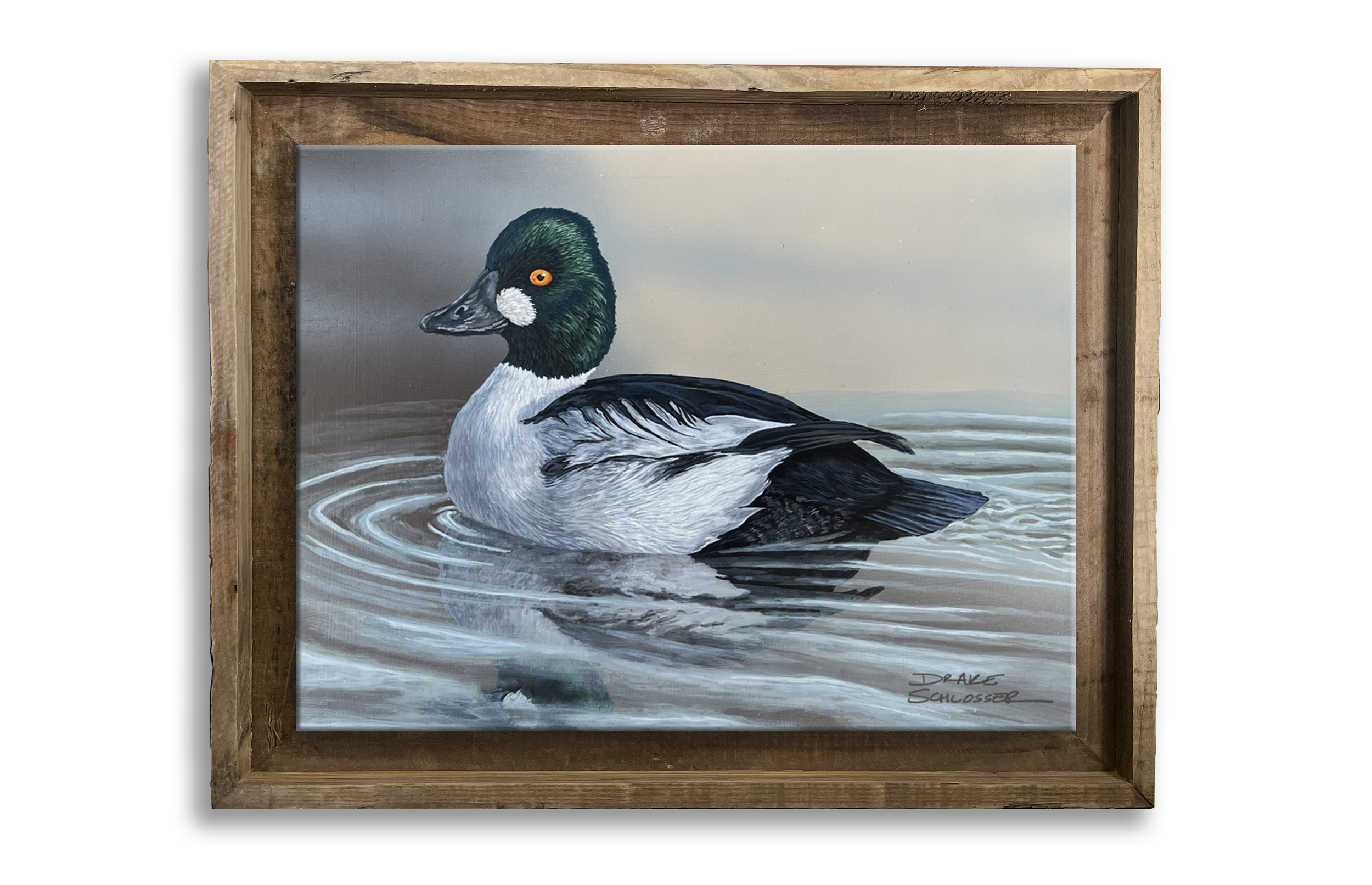 Framed Stretched Canvas Print