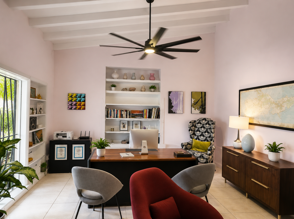 Inside the PINK Realty office