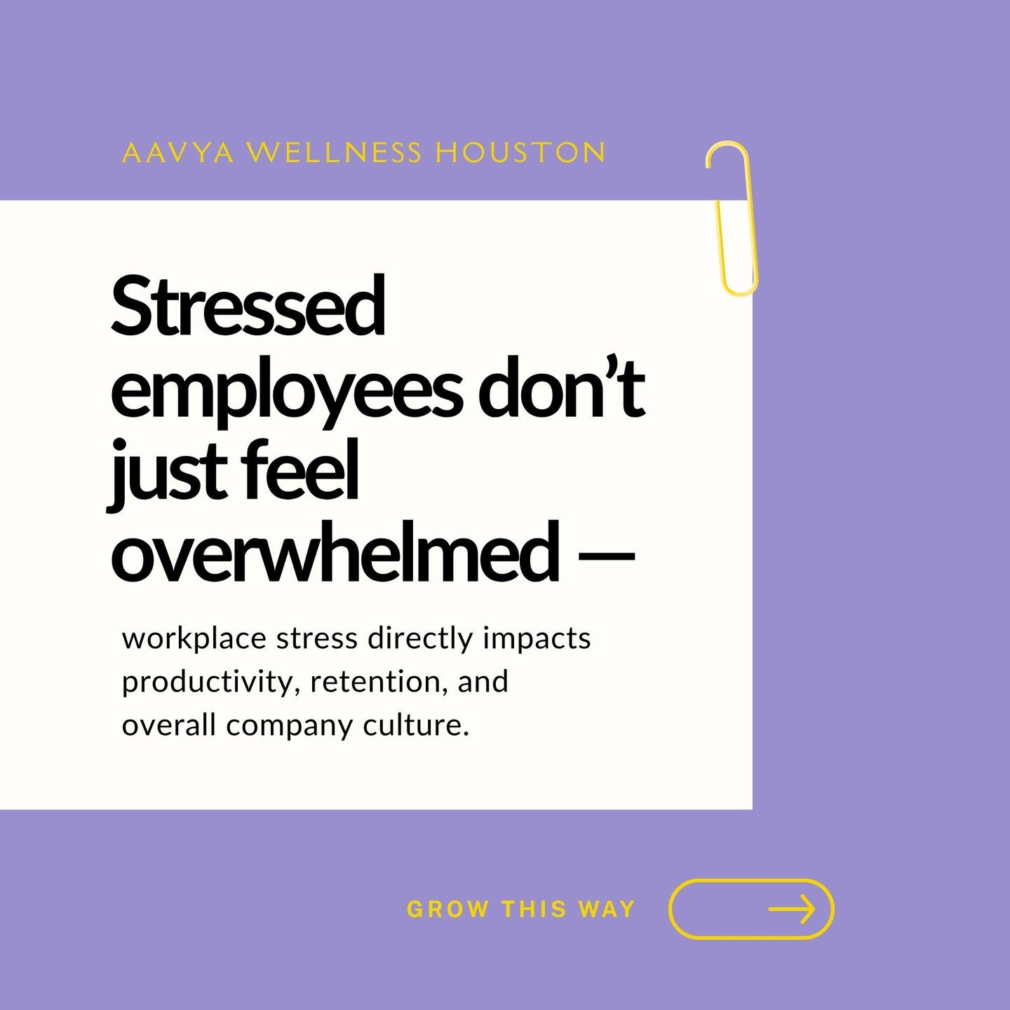 Today&rsquo;s workforce is navigating unprecedented levels of stress, burnout, and mental fatigue.

The Sound Lounge Experience by Aavya Wellness Houston brings immersive sound and restorative relaxation into the workplace&mdash;creating space for em
