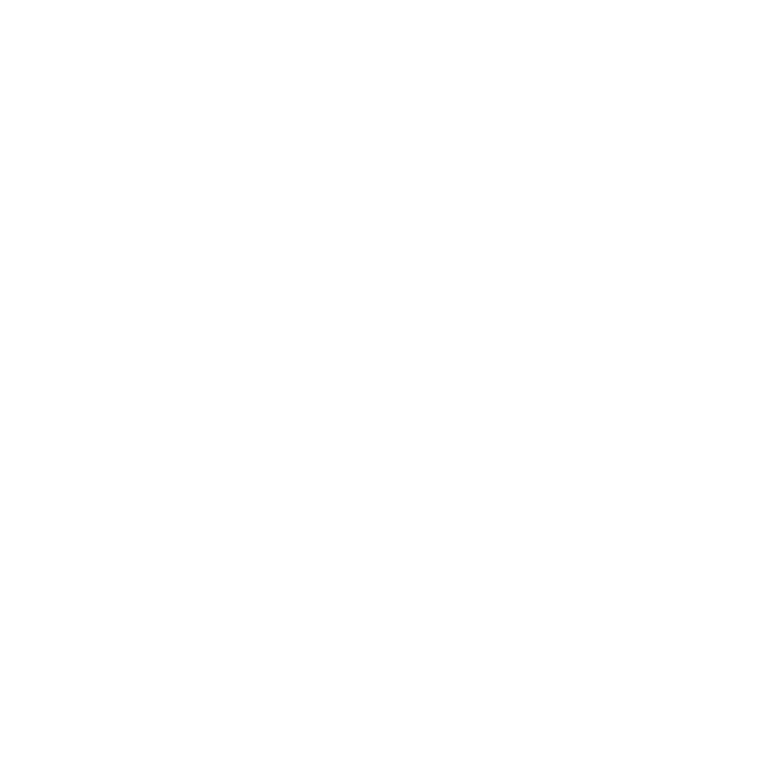 Outline of two people having a conversation with a speech bubble containing three dots.