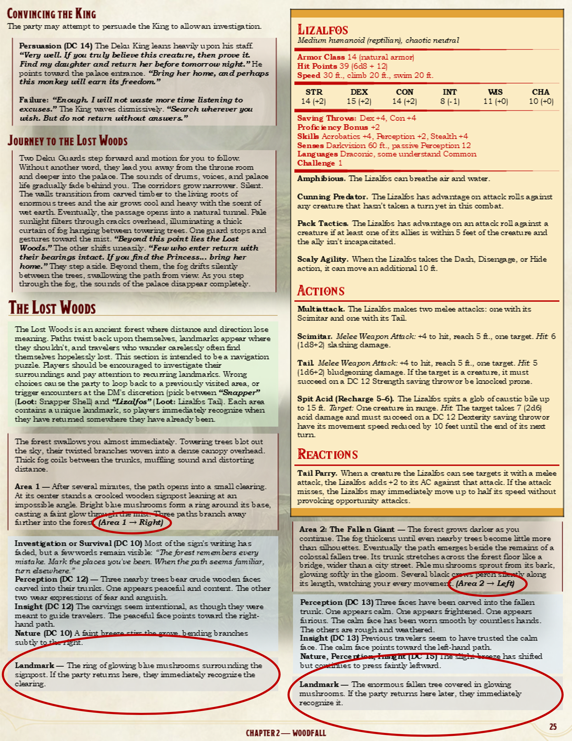 Lost Woods page 1