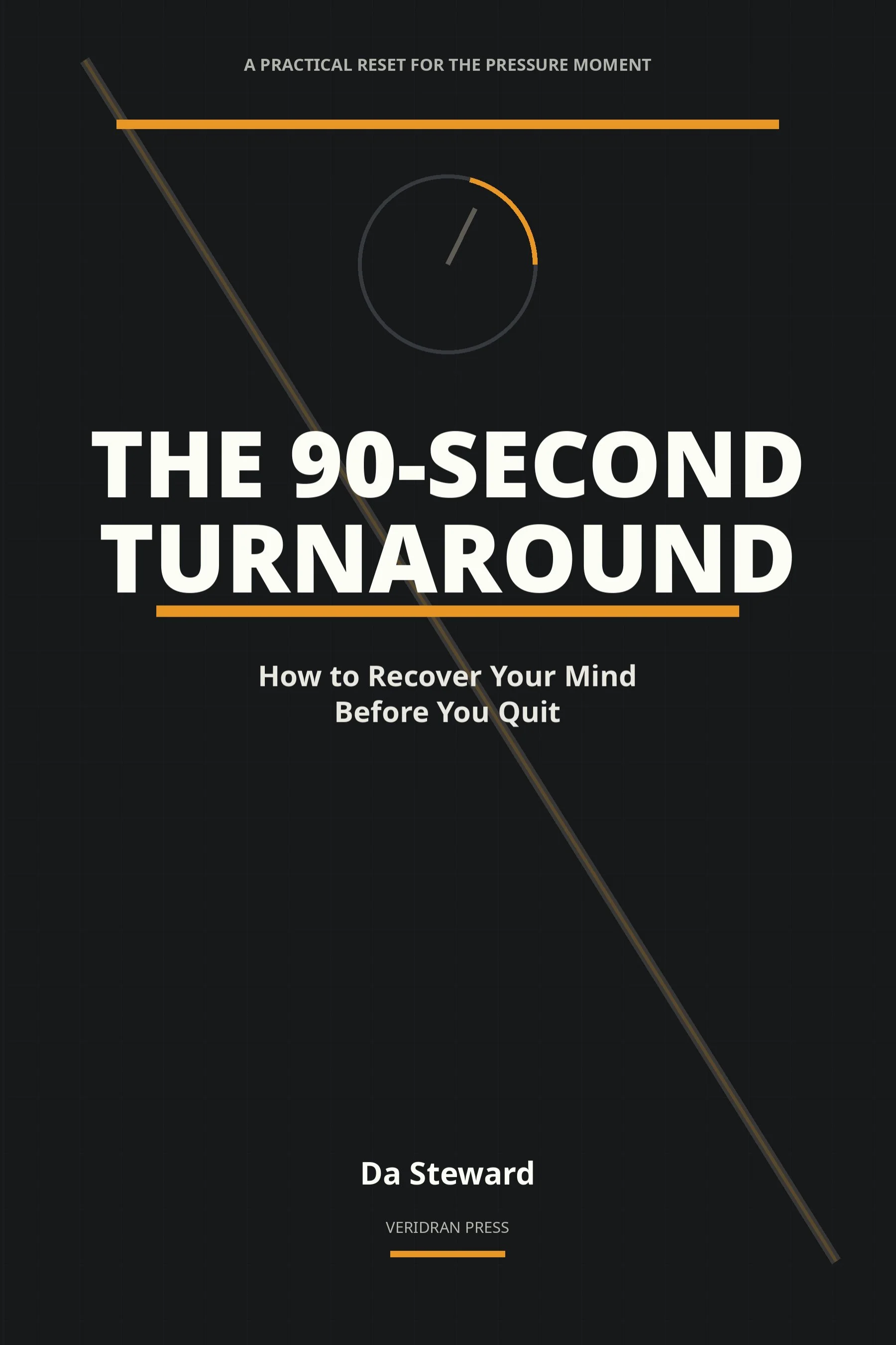 The 90-Second Turnaround book cover by Da Steward