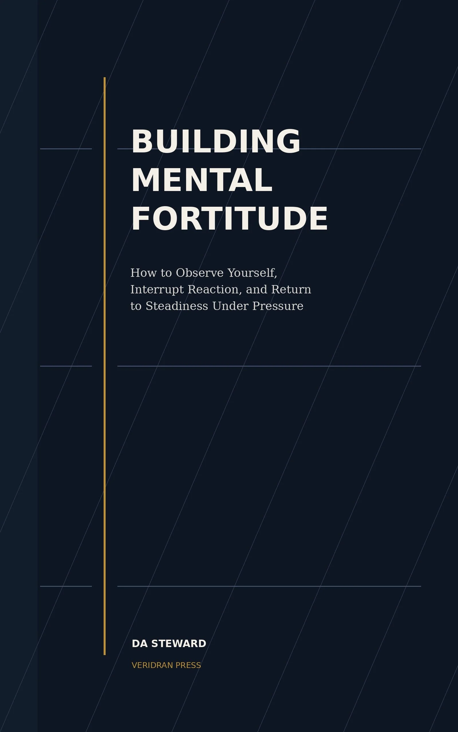 Building Mental Fortitude book cover by Da Steward