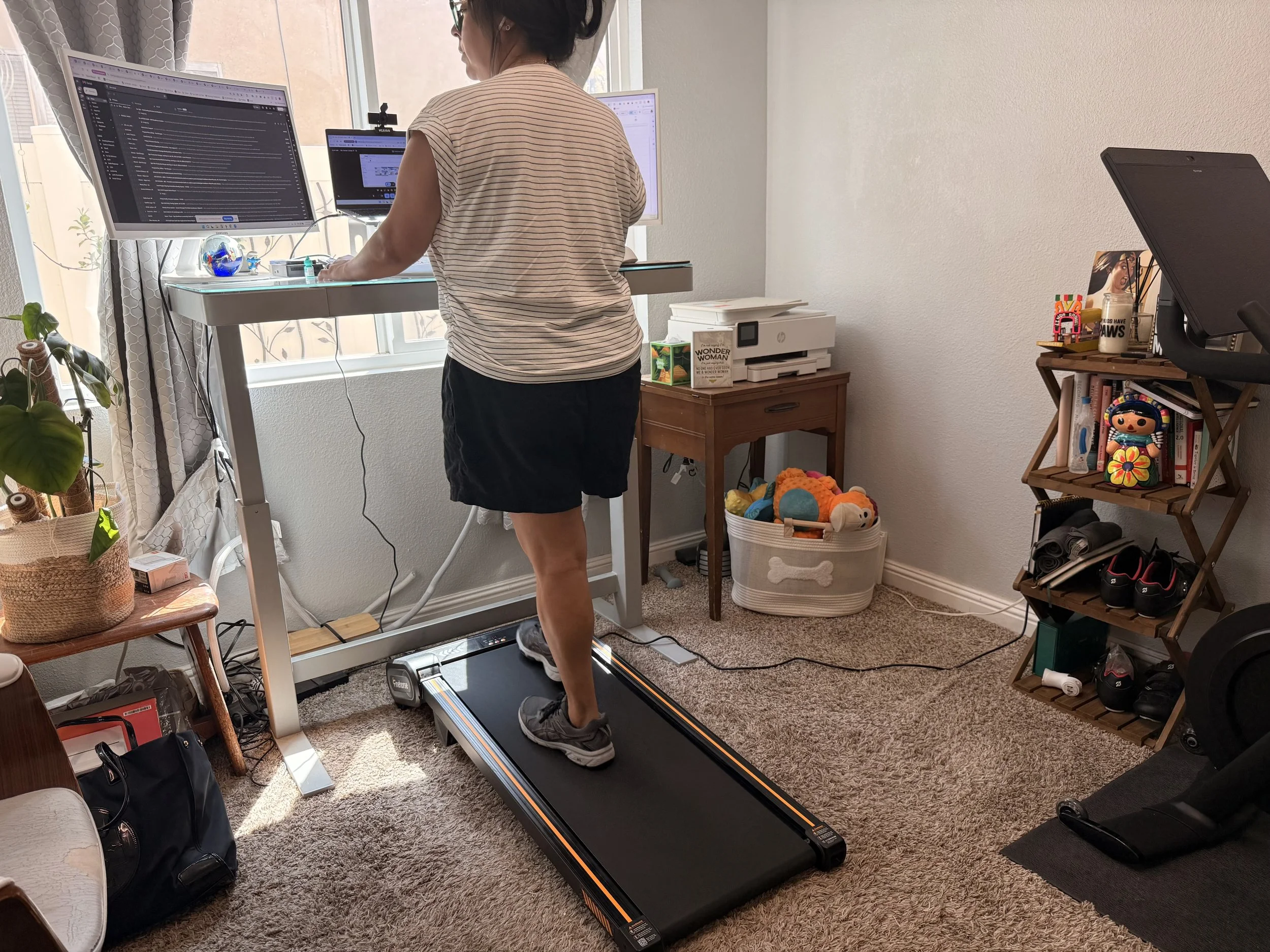 Best Walking Pad for Working From Home | Honest Review | Simply Linda Lee