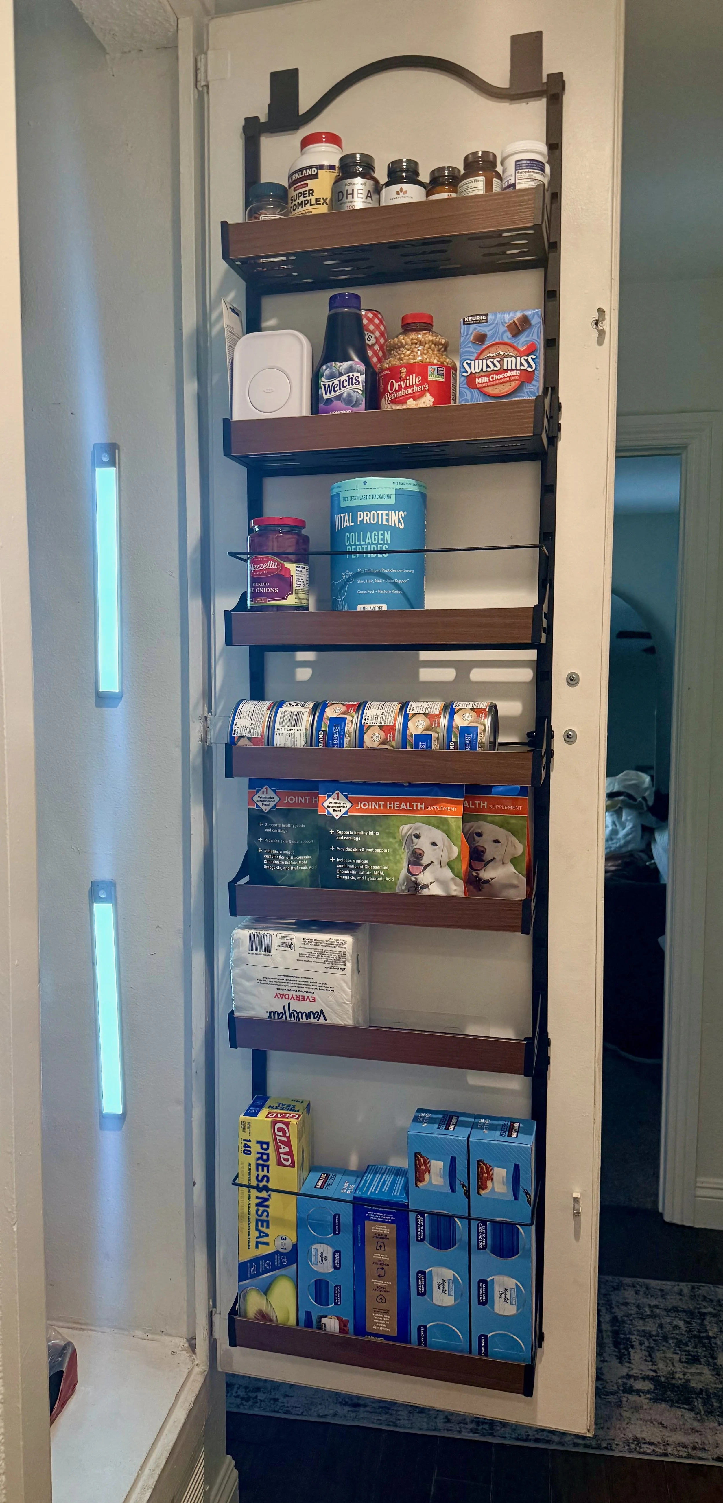 Door Storage Rack