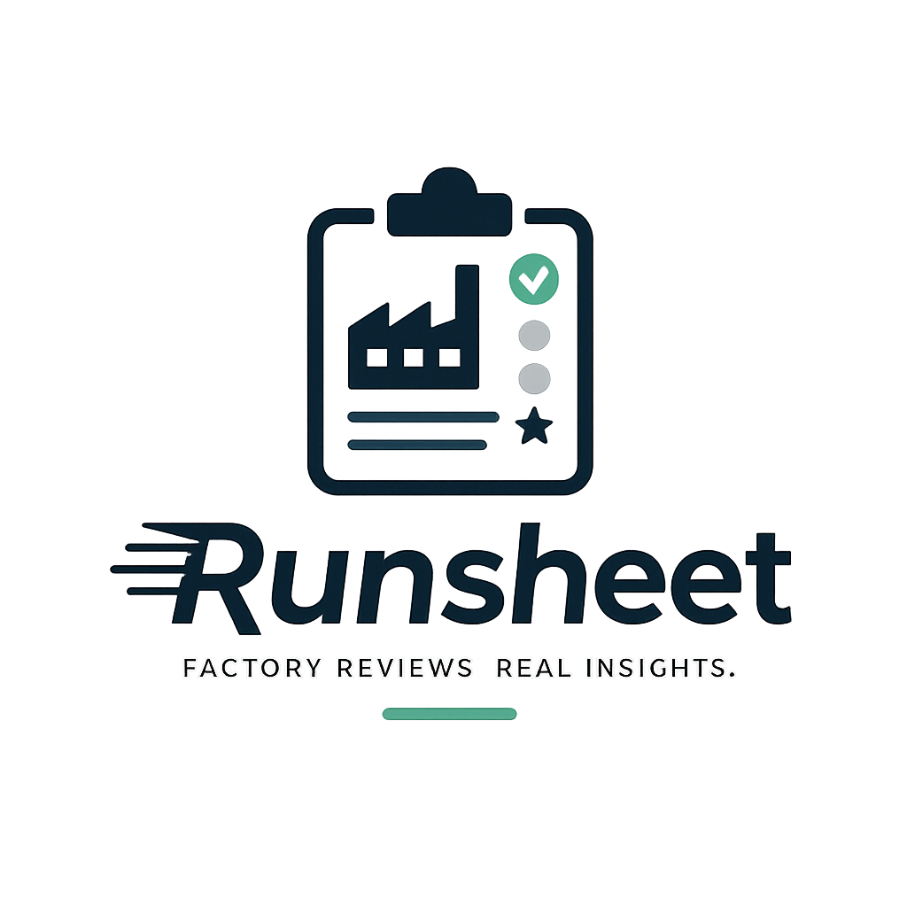 Runsheet