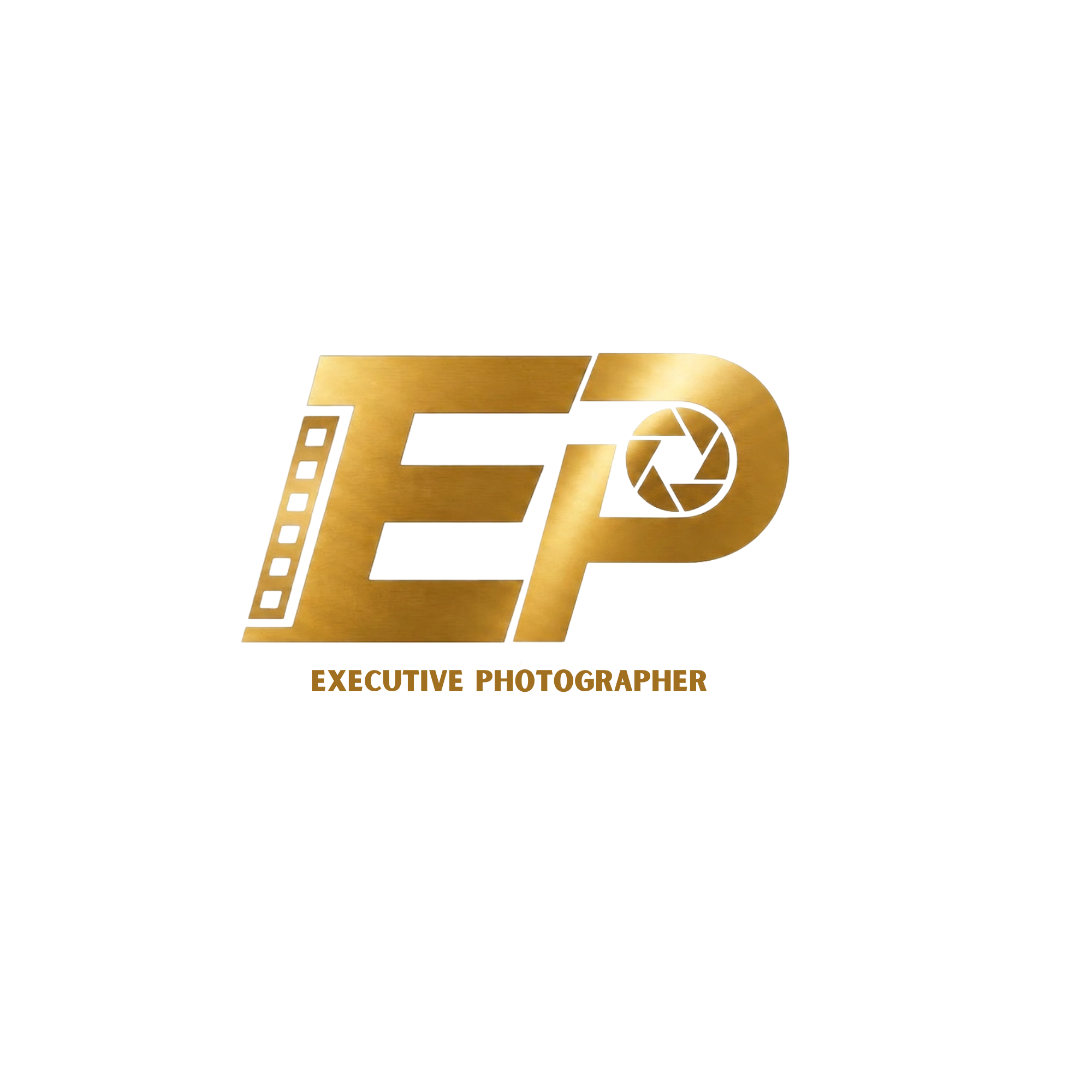 Golden 3D logo of the television network FX on a black background.