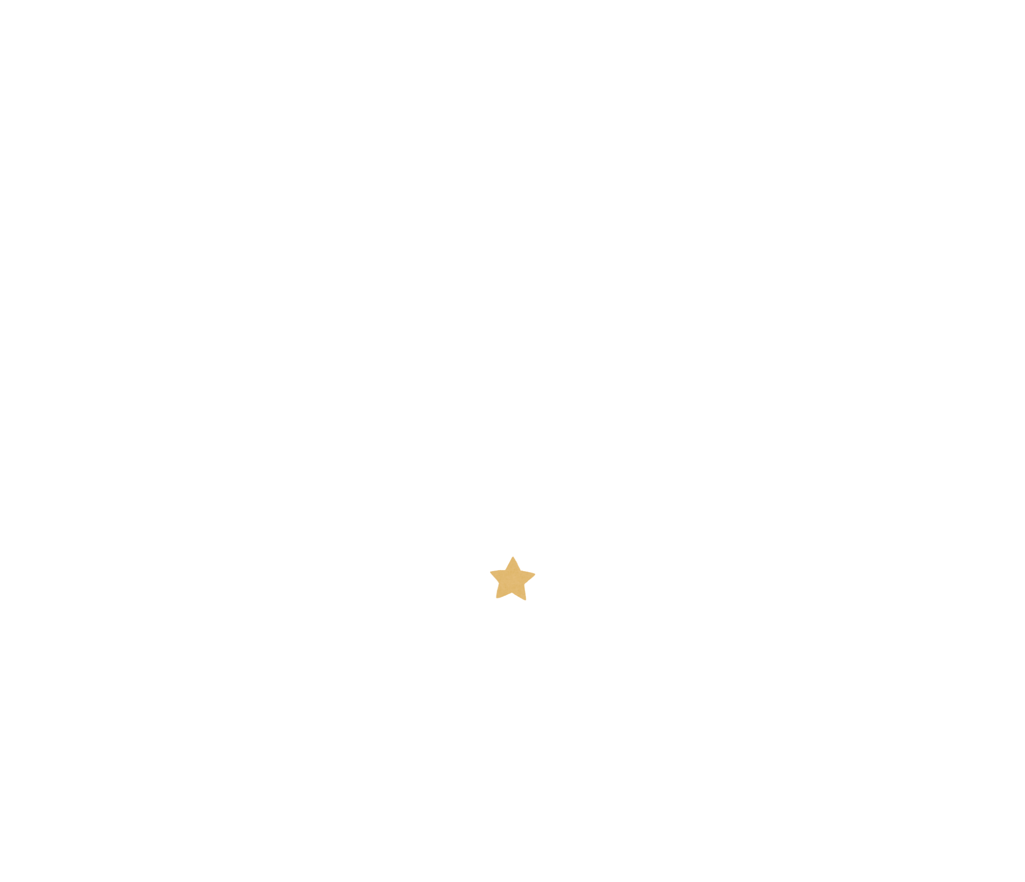 White text saying 'Tiny Celebrations Post' and a small gold star in between the words Celebrations and Post.
