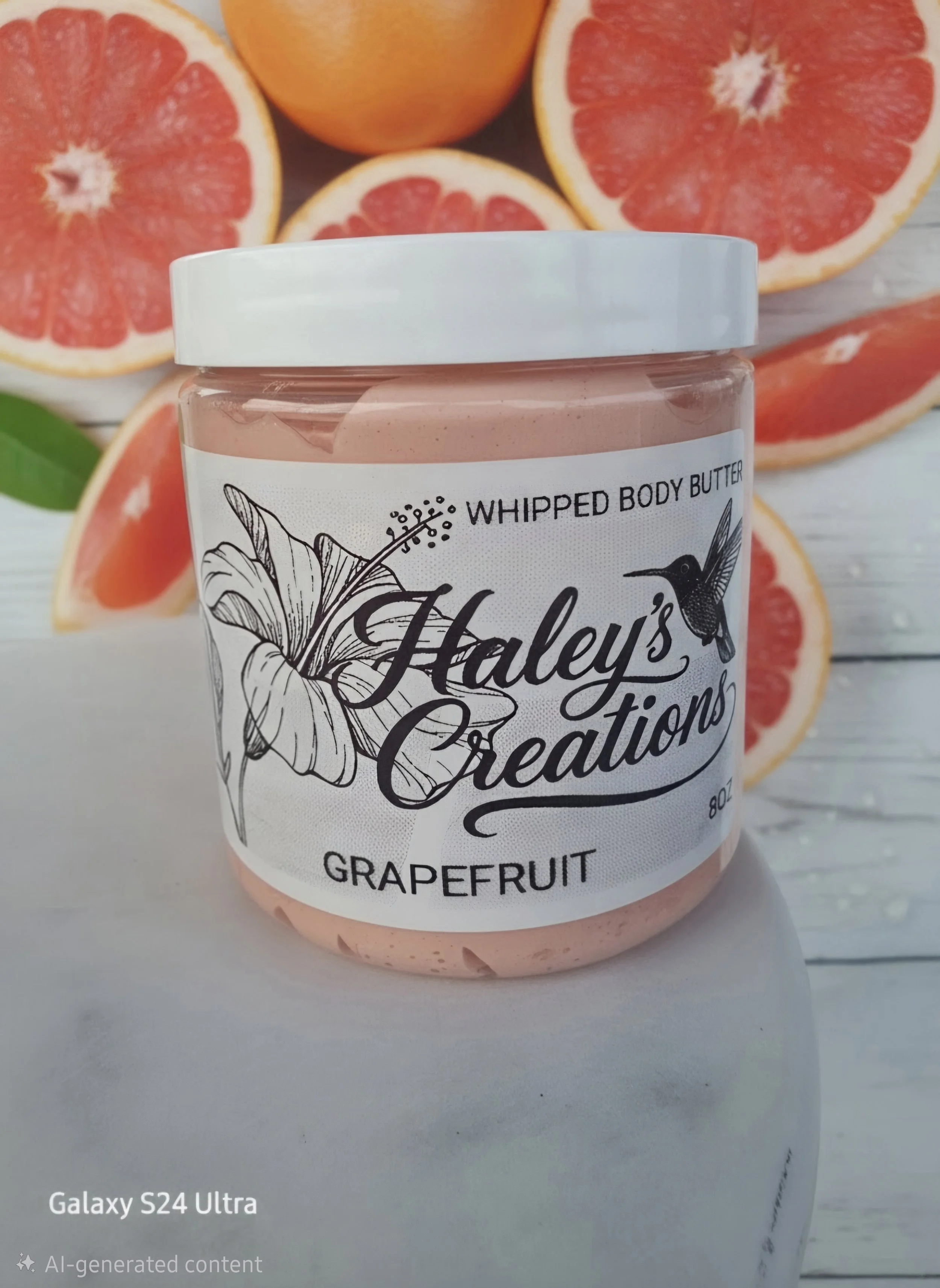Whipped body butter