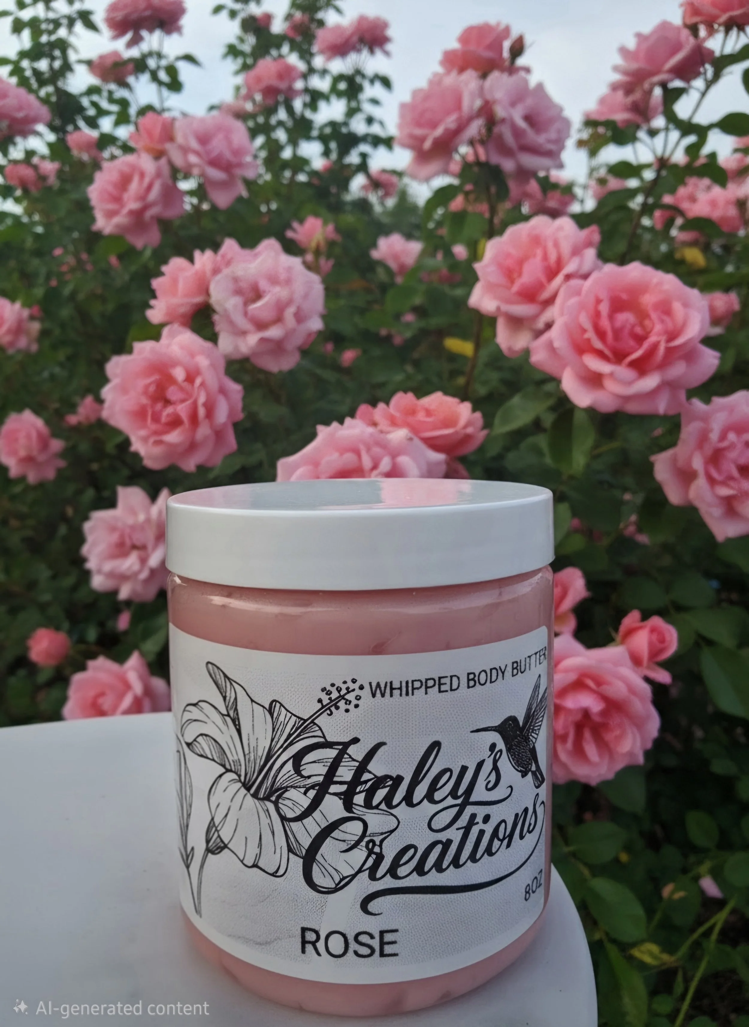 Whipped body butter