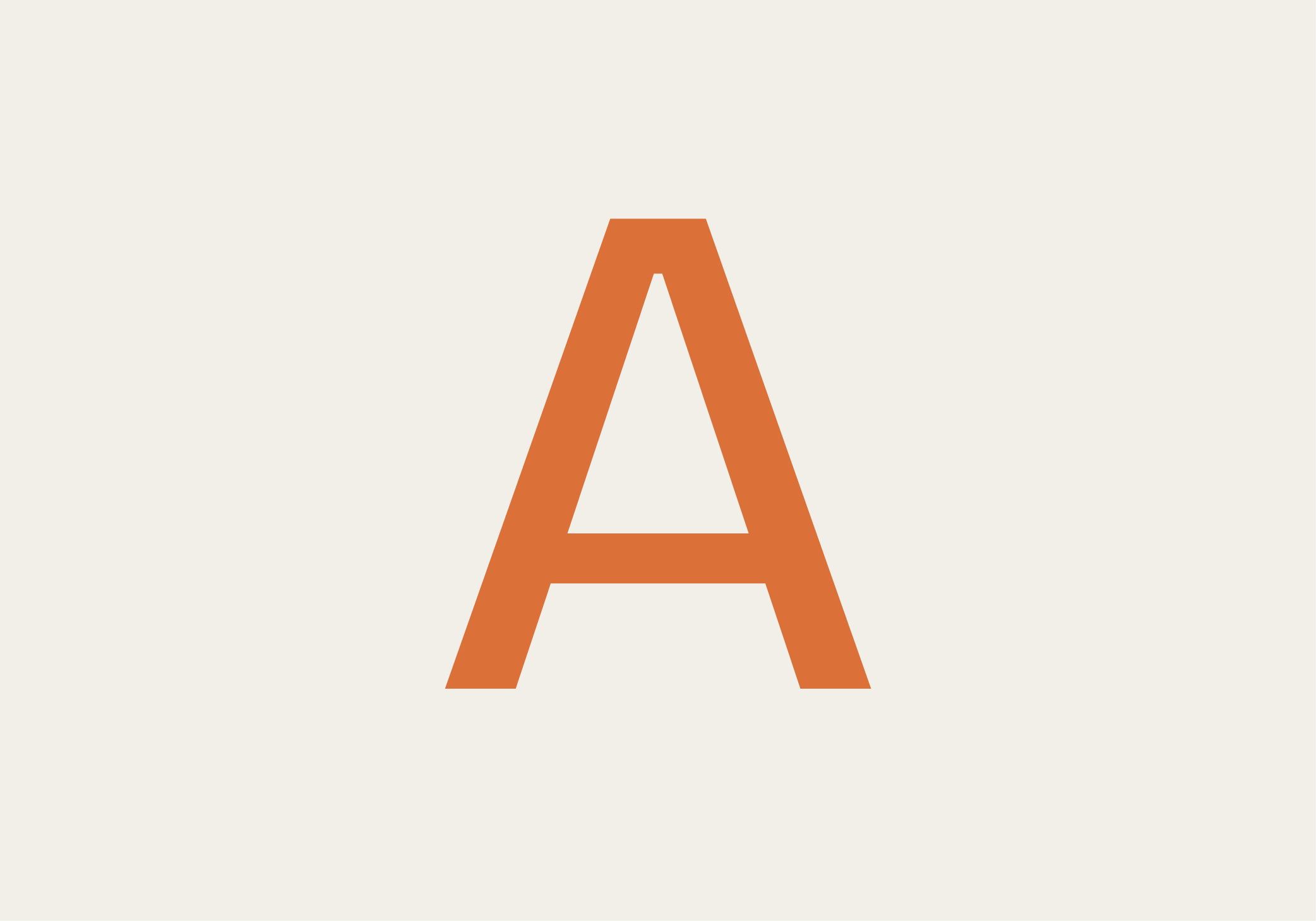 Illustration of the Eiffel Tower in orange on a light beige background.