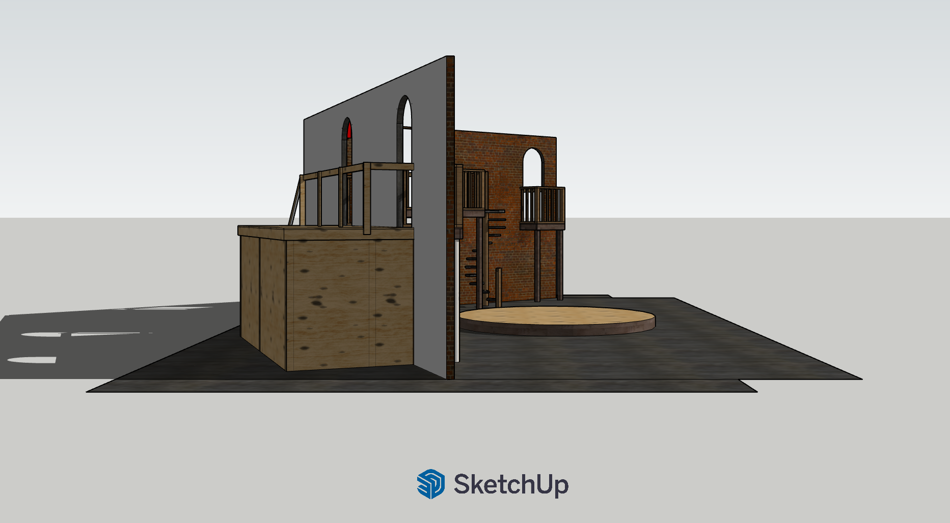 Finished 3D Model Left